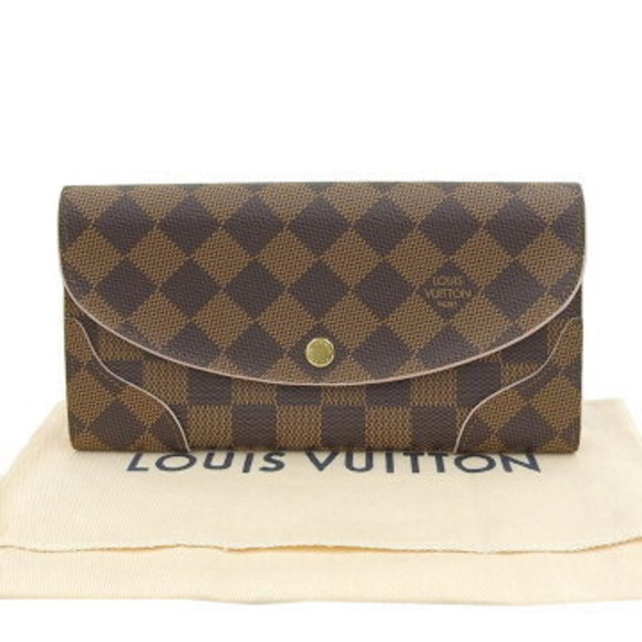Louis Vuitton Ballerine Rose Pink Wallet Damier Pink Portefeuille Kaisa Long - Picture 1 of 8
